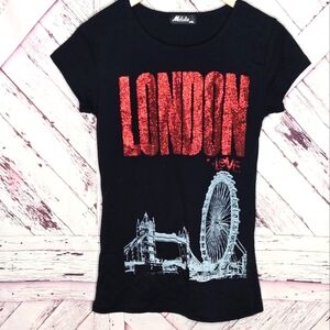 Malaika London Glittered Tee